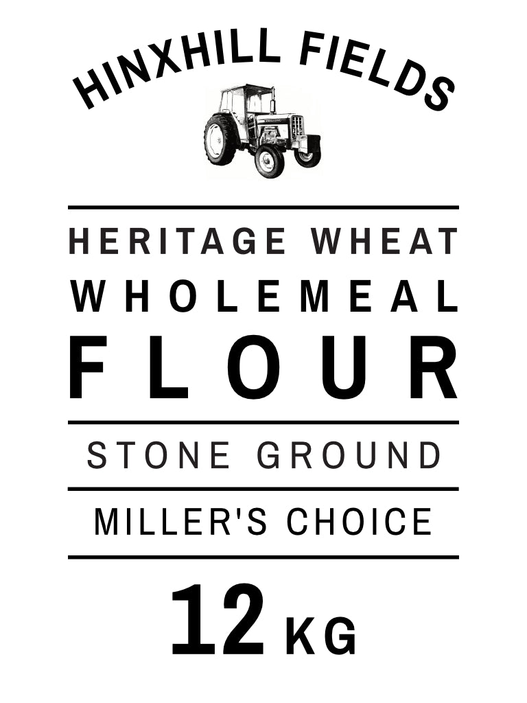 12kg Heritage Wheat Wholemeal Flour Miller s Choice Hinxhill