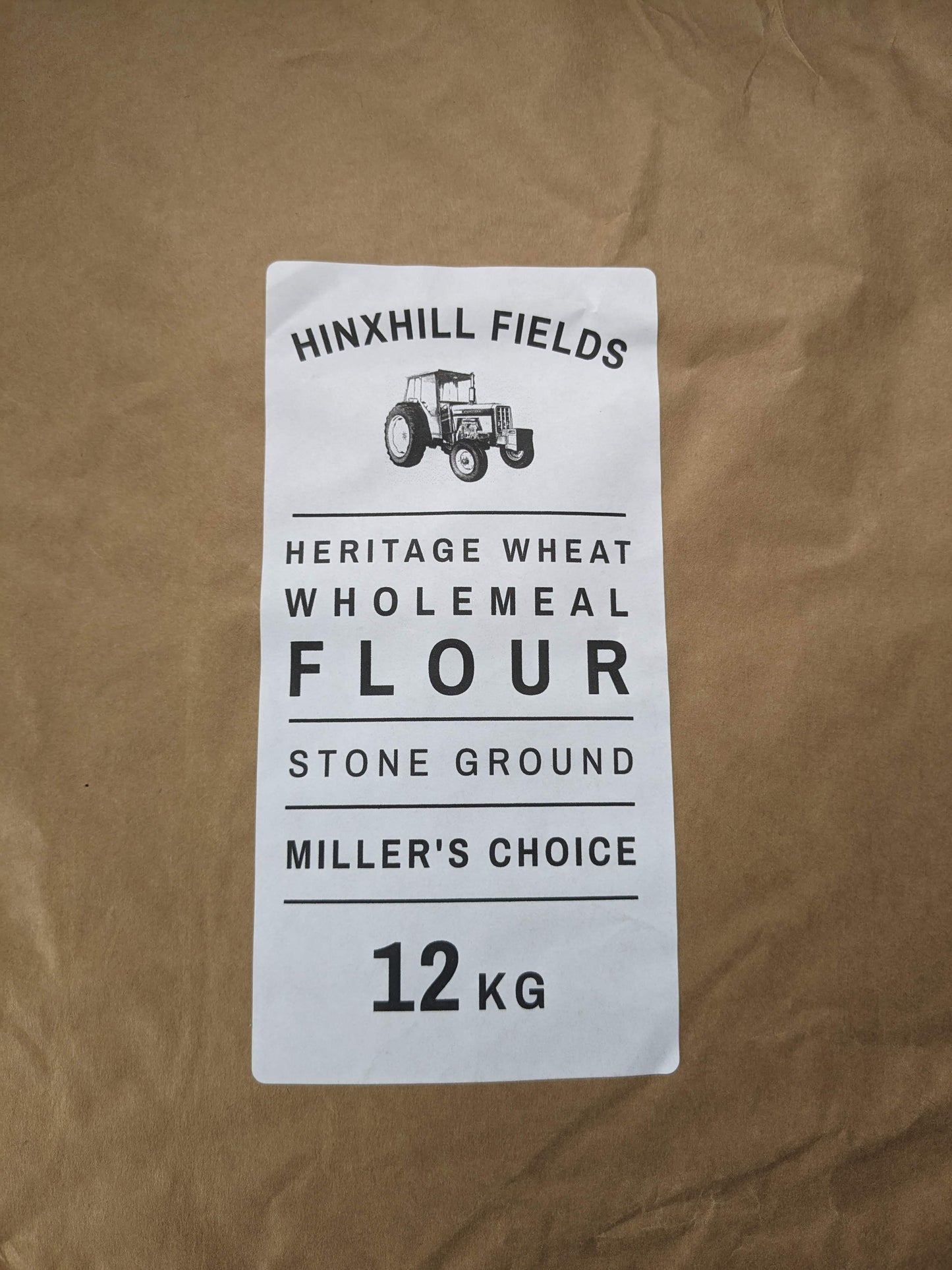 12kg Heritage Wheat Wholemeal Flour - Miller's Choice