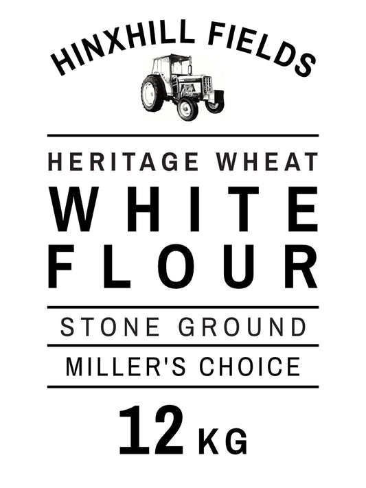 12kg Heritage Wheat White Flour - Miller's Choice
